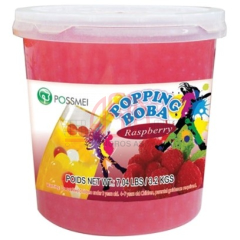 BOBA RASPBERRY Popping 3,2 KG